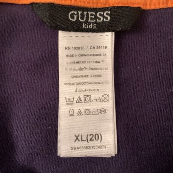 Guess Boys T-Shirt Size XL/ 20 - Picture 7 of 7